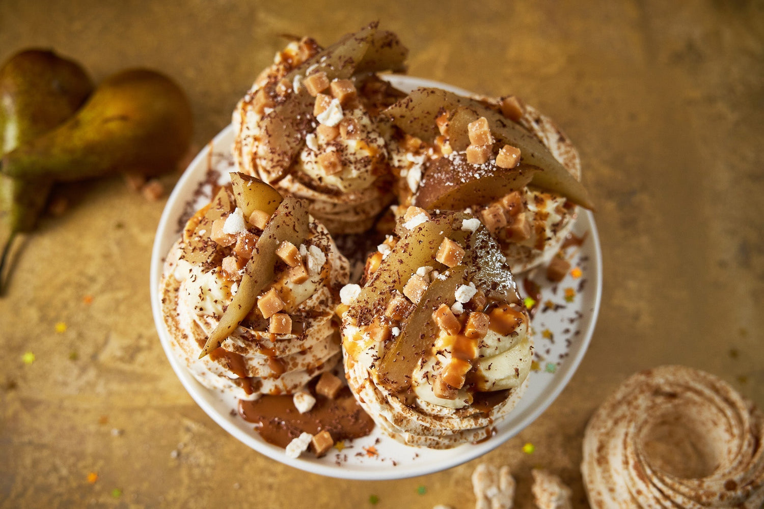 Winter Pear & Butterscotch Delight