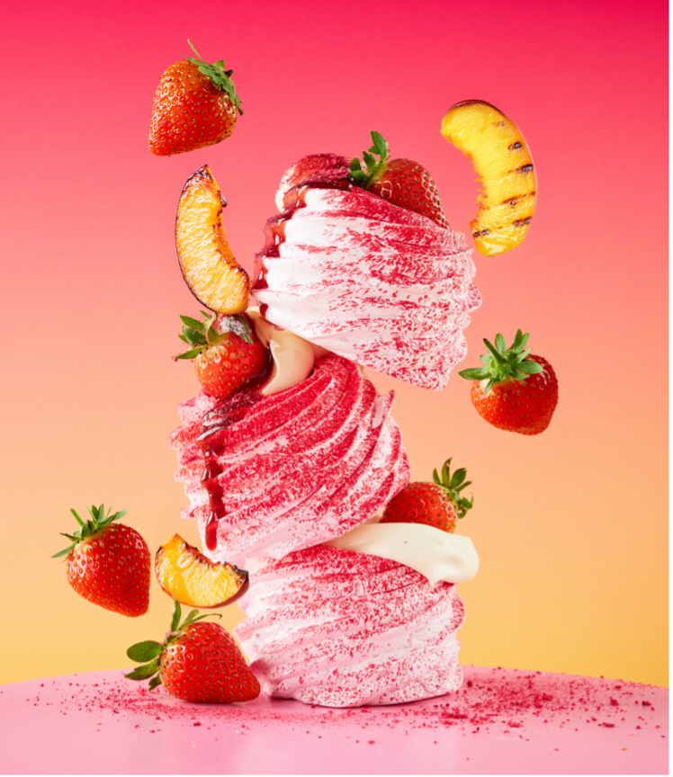 Not Your Nan’s Peach Melba