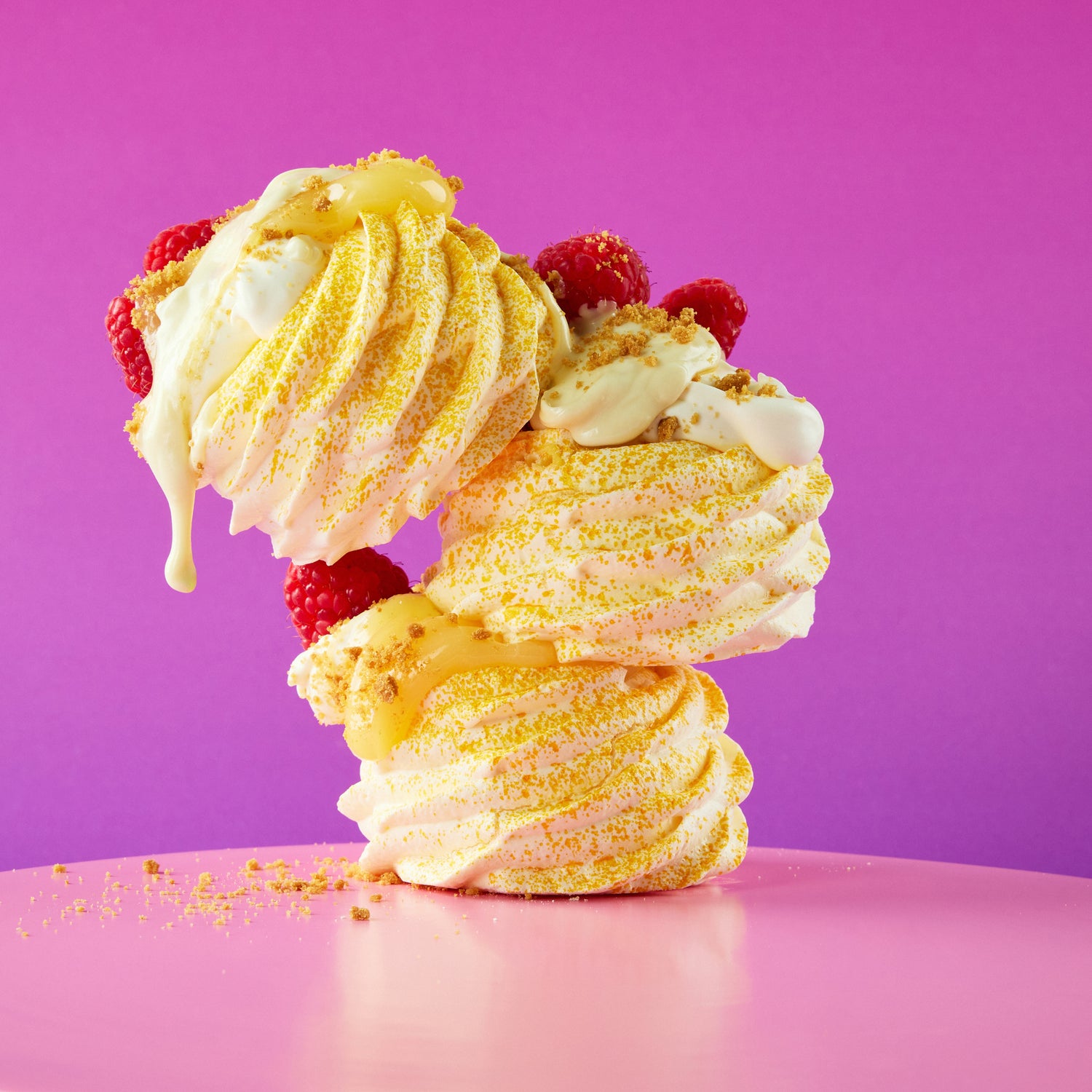 Lemon Meringue Nests