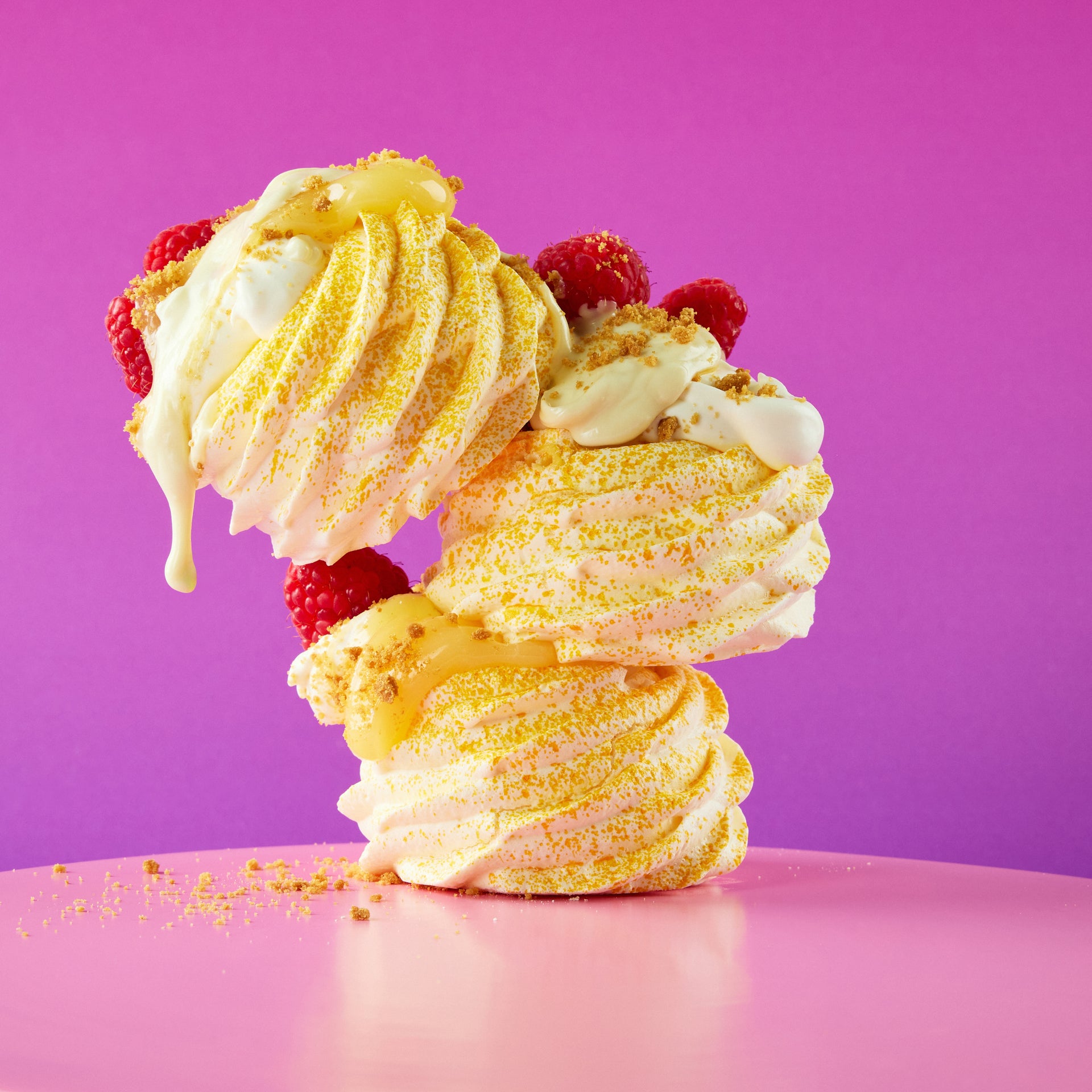 Lemon Meringue Nests